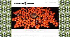 Desktop Screenshot of basementshaman.com